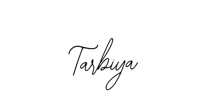 Also You can easily find your signature by using the search form. We will create Tarbiya name handwritten signature images for you free of cost using Bearetta-2O07w sign style. Tarbiya signature style 12 images and pictures png