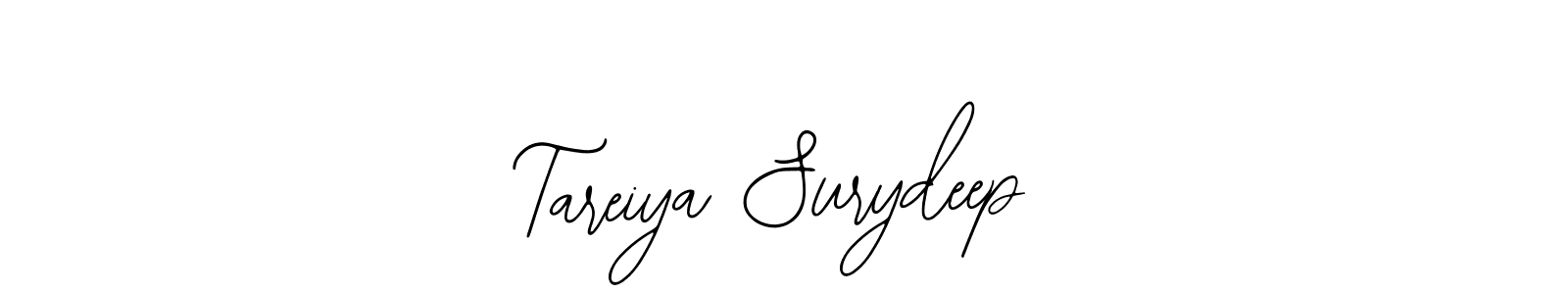 Tareiya Surydeep stylish signature style. Best Handwritten Sign (Bearetta-2O07w) for my name. Handwritten Signature Collection Ideas for my name Tareiya Surydeep. Tareiya Surydeep signature style 12 images and pictures png