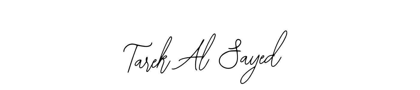 How to Draw Tarek Al Sayed signature style? Bearetta-2O07w is a latest design signature styles for name Tarek Al Sayed. Tarek Al Sayed signature style 12 images and pictures png