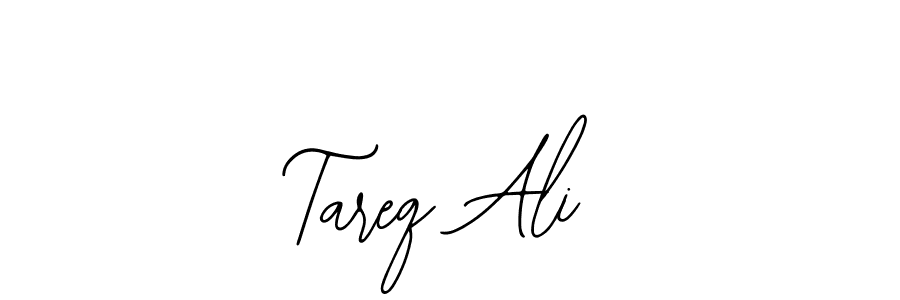 Make a beautiful signature design for name Tareq Ali. With this signature (Bearetta-2O07w) style, you can create a handwritten signature for free. Tareq Ali signature style 12 images and pictures png