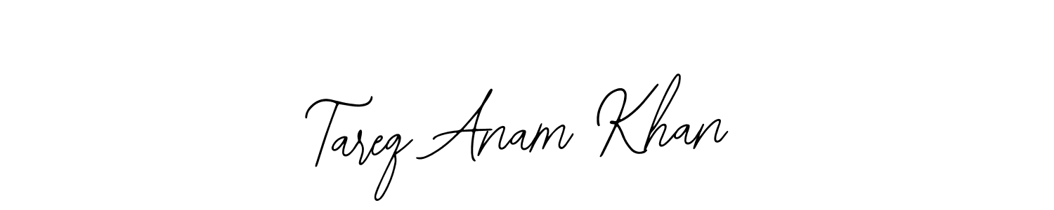 Design your own signature with our free online signature maker. With this signature software, you can create a handwritten (Bearetta-2O07w) signature for name Tareq Anam Khan. Tareq Anam Khan signature style 12 images and pictures png