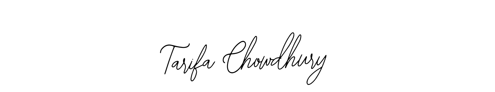 Make a beautiful signature design for name Tarifa Chowdhury. Use this online signature maker to create a handwritten signature for free. Tarifa Chowdhury signature style 12 images and pictures png