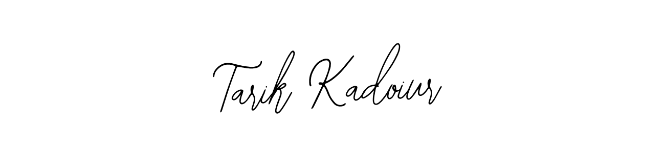 Make a beautiful signature design for name Tarik Kadoiur. Use this online signature maker to create a handwritten signature for free. Tarik Kadoiur signature style 12 images and pictures png