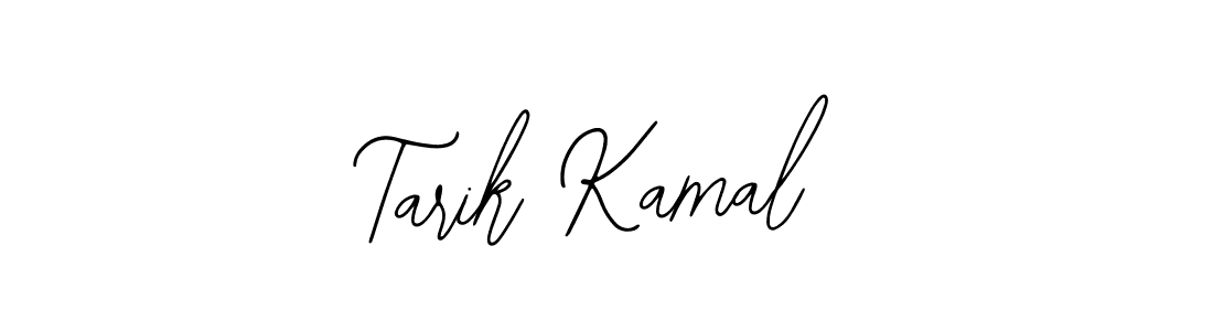 How to make Tarik Kamal name signature. Use Bearetta-2O07w style for creating short signs online. This is the latest handwritten sign. Tarik Kamal signature style 12 images and pictures png