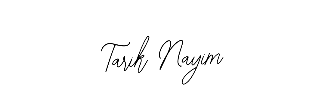 Design your own signature with our free online signature maker. With this signature software, you can create a handwritten (Bearetta-2O07w) signature for name Tarik Nayim. Tarik Nayim signature style 12 images and pictures png