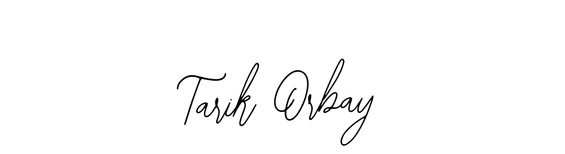 How to make Tarik Orbay name signature. Use Bearetta-2O07w style for creating short signs online. This is the latest handwritten sign. Tarik Orbay signature style 12 images and pictures png