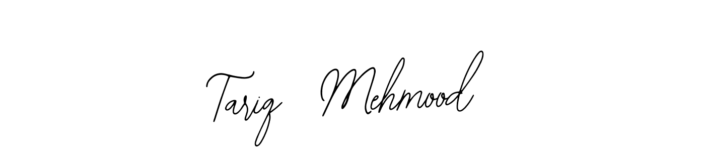 Also You can easily find your signature by using the search form. We will create Tariq  Mehmood name handwritten signature images for you free of cost using Bearetta-2O07w sign style. Tariq  Mehmood signature style 12 images and pictures png