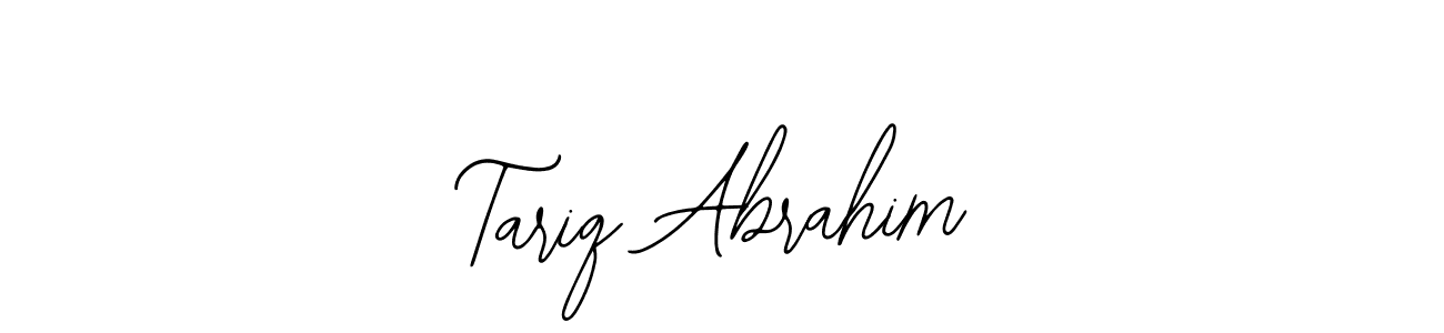 How to make Tariq Abrahim signature? Bearetta-2O07w is a professional autograph style. Create handwritten signature for Tariq Abrahim name. Tariq Abrahim signature style 12 images and pictures png