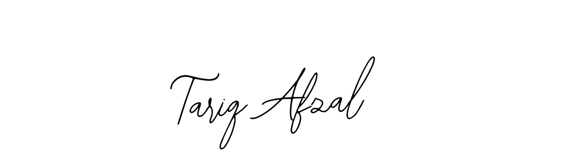 How to make Tariq Afzal name signature. Use Bearetta-2O07w style for creating short signs online. This is the latest handwritten sign. Tariq Afzal signature style 12 images and pictures png