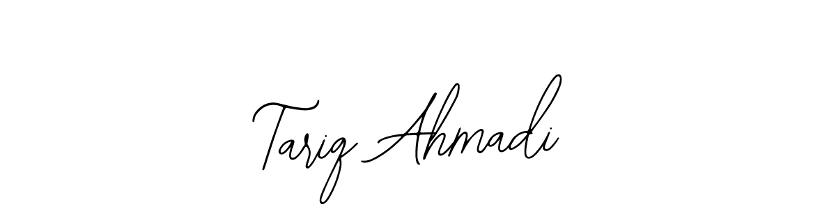 It looks lik you need a new signature style for name Tariq Ahmadi. Design unique handwritten (Bearetta-2O07w) signature with our free signature maker in just a few clicks. Tariq Ahmadi signature style 12 images and pictures png