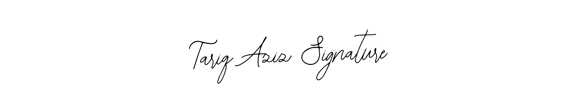 This is the best signature style for the Tariq Aziz Signature name. Also you like these signature font (Bearetta-2O07w). Mix name signature. Tariq Aziz Signature signature style 12 images and pictures png