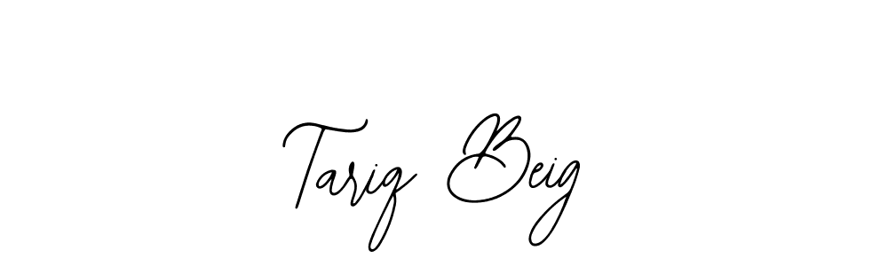 Make a beautiful signature design for name Tariq Beig. With this signature (Bearetta-2O07w) style, you can create a handwritten signature for free. Tariq Beig signature style 12 images and pictures png