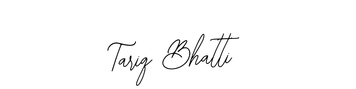 Make a beautiful signature design for name Tariq Bhatti. With this signature (Bearetta-2O07w) style, you can create a handwritten signature for free. Tariq Bhatti signature style 12 images and pictures png