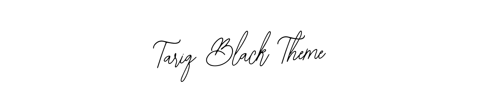 if you are searching for the best signature style for your name Tariq Black Theme. so please give up your signature search. here we have designed multiple signature styles  using Bearetta-2O07w. Tariq Black Theme signature style 12 images and pictures png