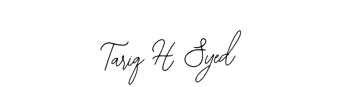 Also we have Tariq H Syed name is the best signature style. Create professional handwritten signature collection using Bearetta-2O07w autograph style. Tariq H Syed signature style 12 images and pictures png