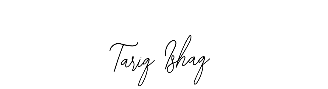 Similarly Bearetta-2O07w is the best handwritten signature design. Signature creator online .You can use it as an online autograph creator for name Tariq Ishaq. Tariq Ishaq signature style 12 images and pictures png