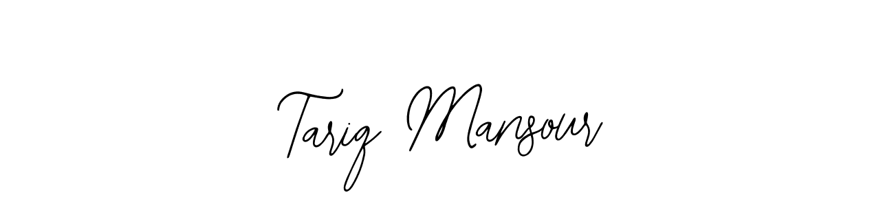 Tariq Mansour stylish signature style. Best Handwritten Sign (Bearetta-2O07w) for my name. Handwritten Signature Collection Ideas for my name Tariq Mansour. Tariq Mansour signature style 12 images and pictures png