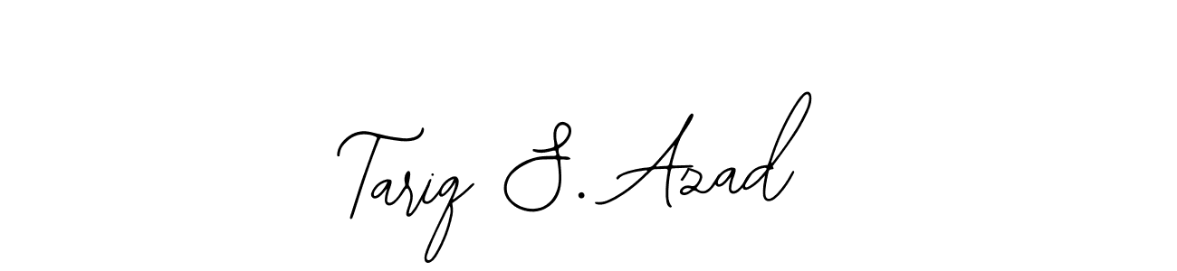 It looks lik you need a new signature style for name Tariq S. Azad. Design unique handwritten (Bearetta-2O07w) signature with our free signature maker in just a few clicks. Tariq S. Azad signature style 12 images and pictures png