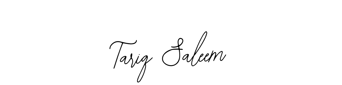 How to make Tariq Saleem signature? Bearetta-2O07w is a professional autograph style. Create handwritten signature for Tariq Saleem name. Tariq Saleem signature style 12 images and pictures png
