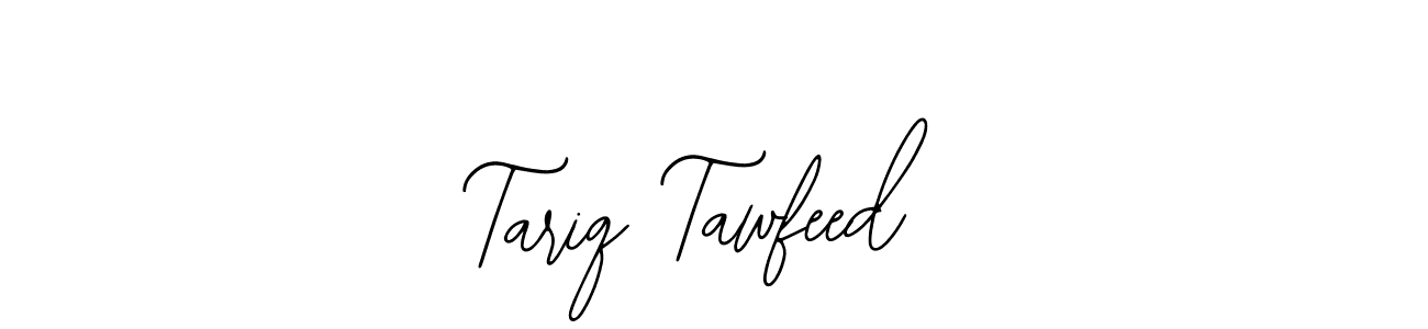 Make a beautiful signature design for name Tariq Tawfeed. Use this online signature maker to create a handwritten signature for free. Tariq Tawfeed signature style 12 images and pictures png