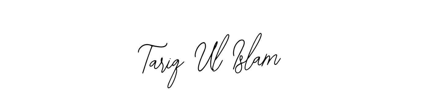 if you are searching for the best signature style for your name Tariq Ul Islam. so please give up your signature search. here we have designed multiple signature styles  using Bearetta-2O07w. Tariq Ul Islam signature style 12 images and pictures png