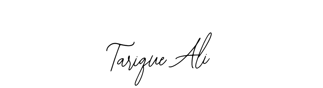 You should practise on your own different ways (Bearetta-2O07w) to write your name (Tarique Ali) in signature. don't let someone else do it for you. Tarique Ali signature style 12 images and pictures png