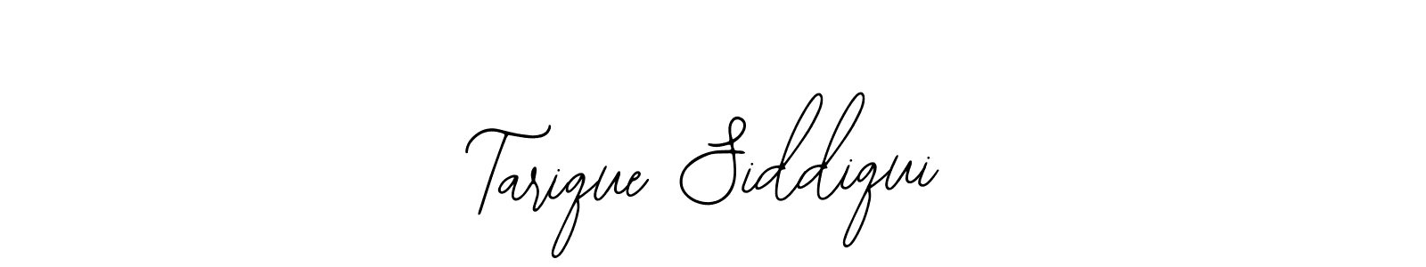 Design your own signature with our free online signature maker. With this signature software, you can create a handwritten (Bearetta-2O07w) signature for name Tarique Siddiqui. Tarique Siddiqui signature style 12 images and pictures png