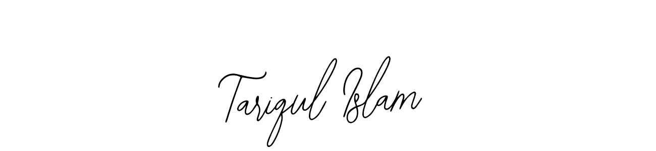You should practise on your own different ways (Bearetta-2O07w) to write your name (Tariqul Islam) in signature. don't let someone else do it for you. Tariqul Islam signature style 12 images and pictures png