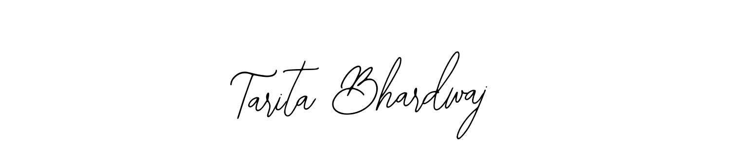 Create a beautiful signature design for name Tarita Bhardwaj. With this signature (Bearetta-2O07w) fonts, you can make a handwritten signature for free. Tarita Bhardwaj signature style 12 images and pictures png