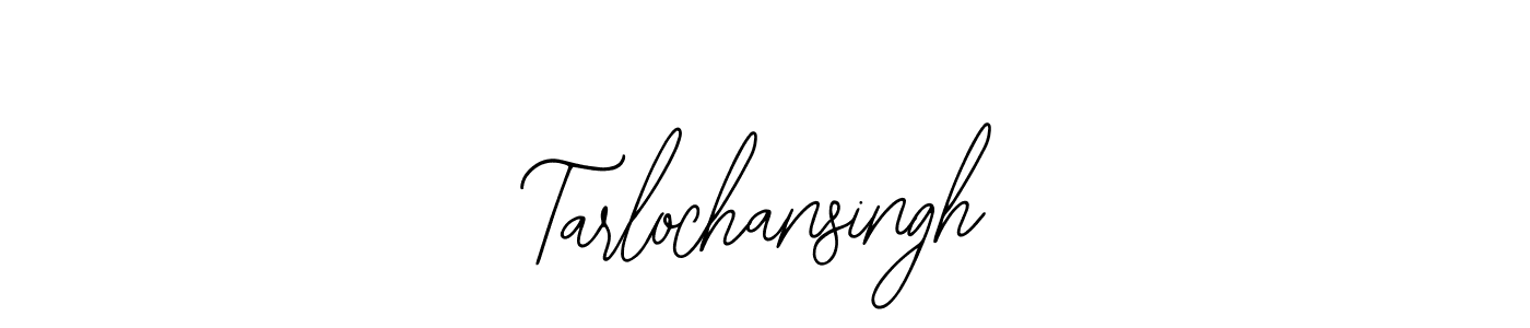 How to make Tarlochansingh signature? Bearetta-2O07w is a professional autograph style. Create handwritten signature for Tarlochansingh name. Tarlochansingh signature style 12 images and pictures png