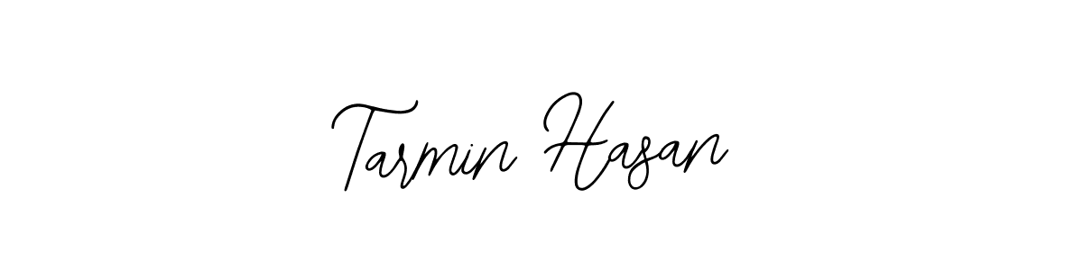 Make a beautiful signature design for name Tarmin Hasan. With this signature (Bearetta-2O07w) style, you can create a handwritten signature for free. Tarmin Hasan signature style 12 images and pictures png