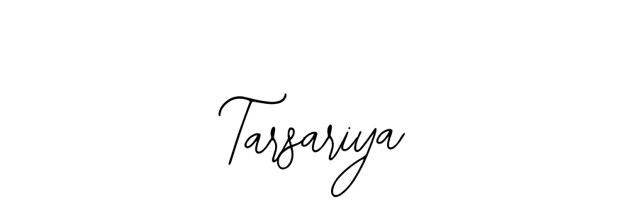 if you are searching for the best signature style for your name Tarsariya. so please give up your signature search. here we have designed multiple signature styles  using Bearetta-2O07w. Tarsariya signature style 12 images and pictures png