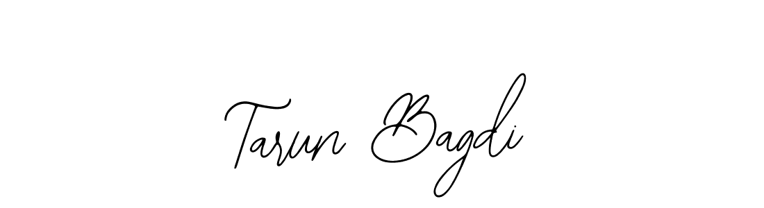 Use a signature maker to create a handwritten signature online. With this signature software, you can design (Bearetta-2O07w) your own signature for name Tarun Bagdi. Tarun Bagdi signature style 12 images and pictures png