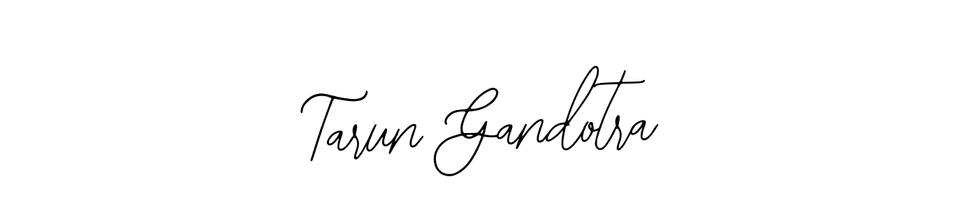 Make a beautiful signature design for name Tarun Gandotra. Use this online signature maker to create a handwritten signature for free. Tarun Gandotra signature style 12 images and pictures png