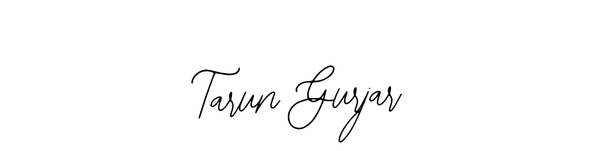 How to make Tarun Gurjar signature? Bearetta-2O07w is a professional autograph style. Create handwritten signature for Tarun Gurjar name. Tarun Gurjar signature style 12 images and pictures png