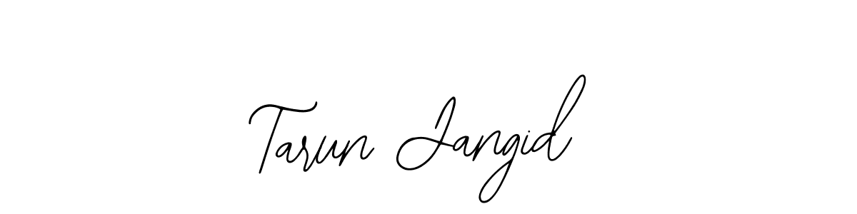 Similarly Bearetta-2O07w is the best handwritten signature design. Signature creator online .You can use it as an online autograph creator for name Tarun Jangid. Tarun Jangid signature style 12 images and pictures png