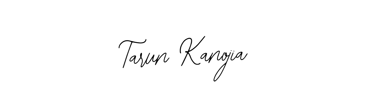 How to make Tarun Kanojia signature? Bearetta-2O07w is a professional autograph style. Create handwritten signature for Tarun Kanojia name. Tarun Kanojia signature style 12 images and pictures png