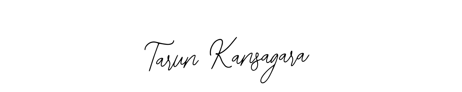 Make a short Tarun Kansagara signature style. Manage your documents anywhere anytime using Bearetta-2O07w. Create and add eSignatures, submit forms, share and send files easily. Tarun Kansagara signature style 12 images and pictures png