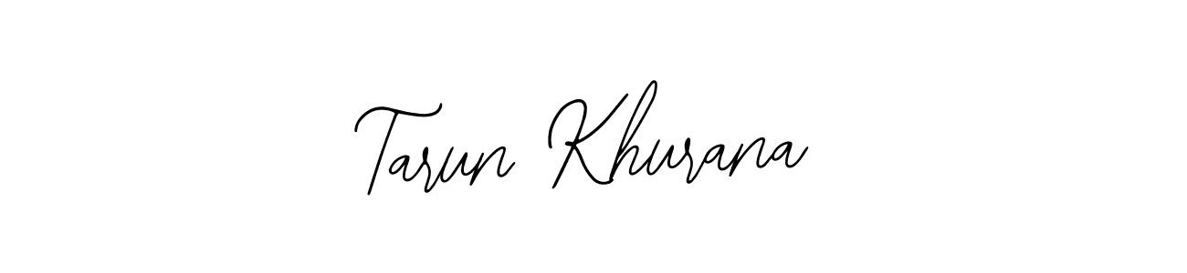 Design your own signature with our free online signature maker. With this signature software, you can create a handwritten (Bearetta-2O07w) signature for name Tarun Khurana. Tarun Khurana signature style 12 images and pictures png