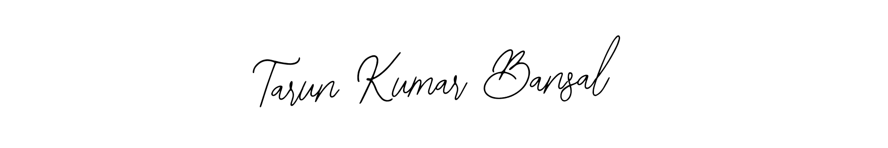 Use a signature maker to create a handwritten signature online. With this signature software, you can design (Bearetta-2O07w) your own signature for name Tarun Kumar Bansal. Tarun Kumar Bansal signature style 12 images and pictures png