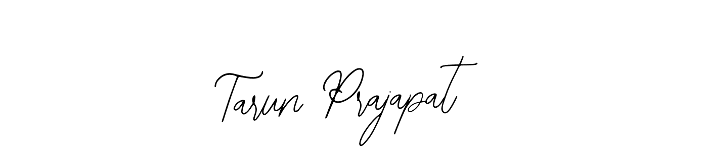 if you are searching for the best signature style for your name Tarun Prajapat. so please give up your signature search. here we have designed multiple signature styles  using Bearetta-2O07w. Tarun Prajapat signature style 12 images and pictures png