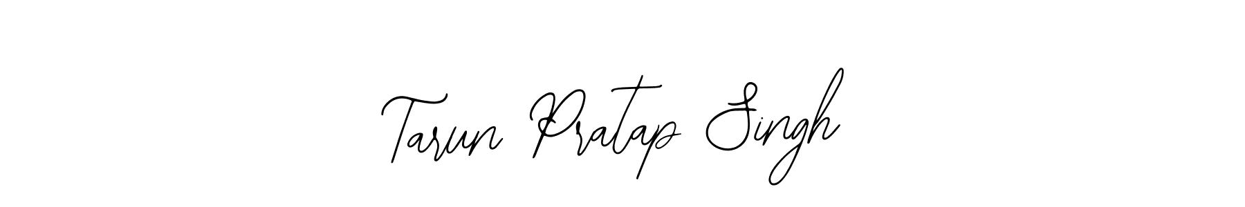 How to make Tarun Pratap Singh name signature. Use Bearetta-2O07w style for creating short signs online. This is the latest handwritten sign. Tarun Pratap Singh signature style 12 images and pictures png