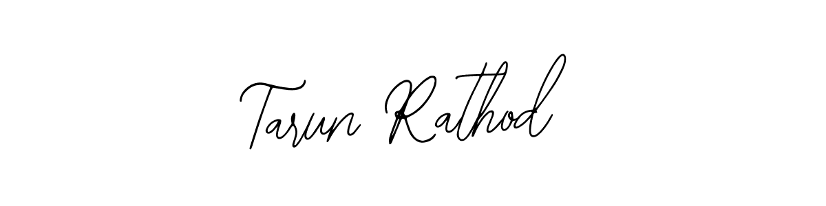 How to make Tarun Rathod name signature. Use Bearetta-2O07w style for creating short signs online. This is the latest handwritten sign. Tarun Rathod signature style 12 images and pictures png