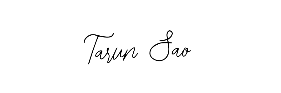 Make a beautiful signature design for name Tarun Sao. With this signature (Bearetta-2O07w) style, you can create a handwritten signature for free. Tarun Sao signature style 12 images and pictures png