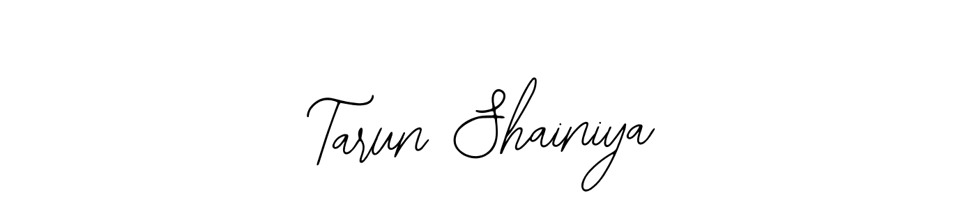 if you are searching for the best signature style for your name Tarun Shainiya. so please give up your signature search. here we have designed multiple signature styles  using Bearetta-2O07w. Tarun Shainiya signature style 12 images and pictures png