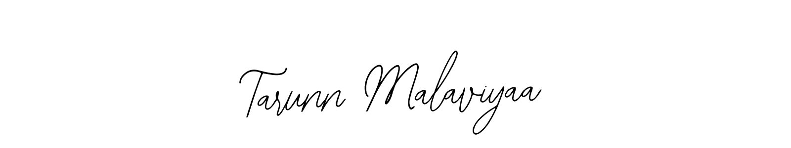 Bearetta-2O07w is a professional signature style that is perfect for those who want to add a touch of class to their signature. It is also a great choice for those who want to make their signature more unique. Get Tarunn Malaviyaa name to fancy signature for free. Tarunn Malaviyaa signature style 12 images and pictures png
