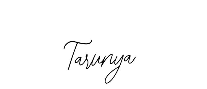Design your own signature with our free online signature maker. With this signature software, you can create a handwritten (Bearetta-2O07w) signature for name Tarunya. Tarunya signature style 12 images and pictures png