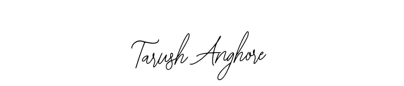 Design your own signature with our free online signature maker. With this signature software, you can create a handwritten (Bearetta-2O07w) signature for name Tarush Anghore. Tarush Anghore signature style 12 images and pictures png
