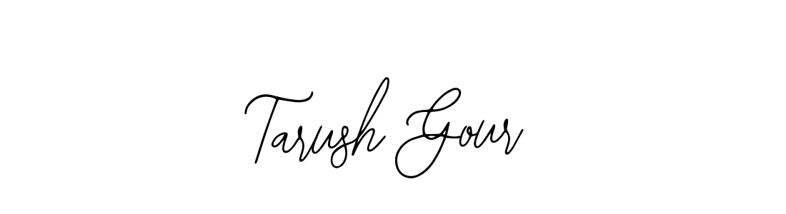 Make a beautiful signature design for name Tarush Gour. Use this online signature maker to create a handwritten signature for free. Tarush Gour signature style 12 images and pictures png