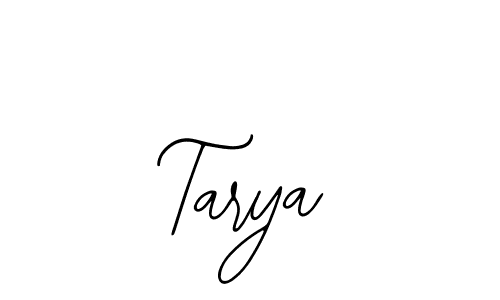 How to make Tarya signature? Bearetta-2O07w is a professional autograph style. Create handwritten signature for Tarya name. Tarya signature style 12 images and pictures png